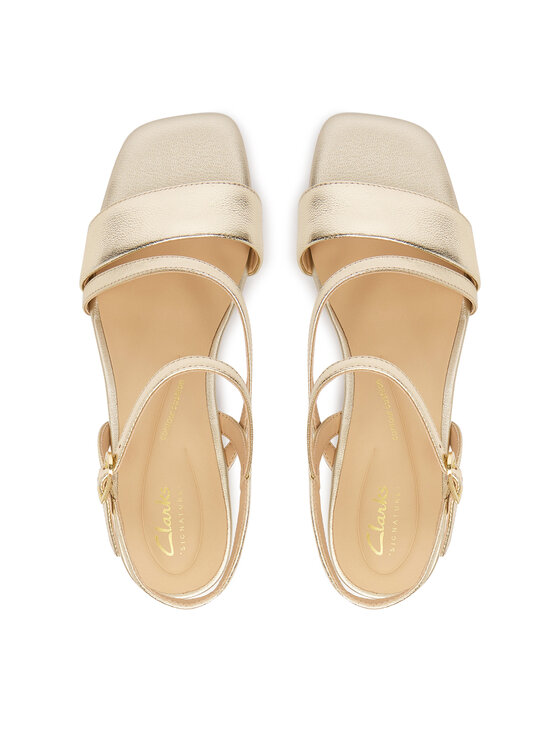 Clarks Босоніжки Clarks Serina35 Strap 26186120 Золотий