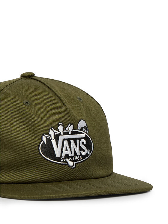 Vans Шапка с козирка Vans Show Off Unstructured VN000T11 Зелен