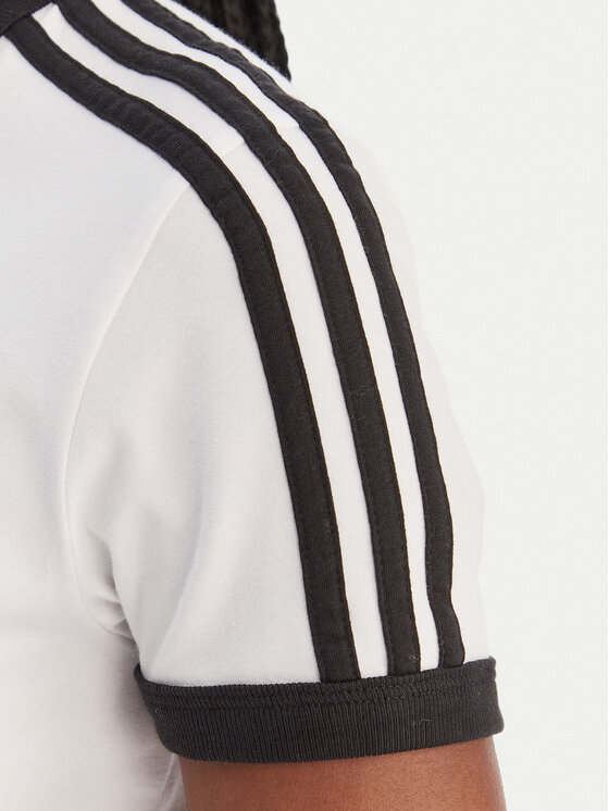 adidas adidas Футболка 3-Stripes KD3683 Білий Slim Fit