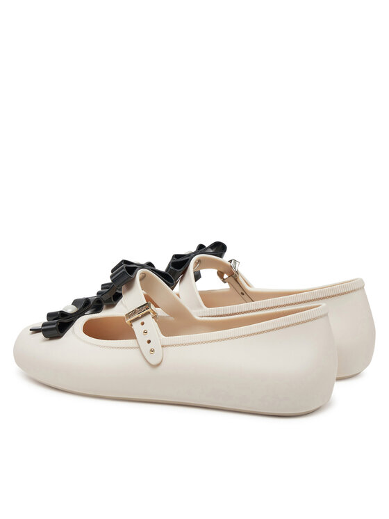 Melissa Балетки Melissa Melissa Soft Ballerina Bow Ad M 35971 Écru