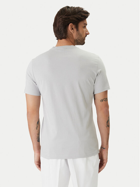 BOSS BOSS Camiseta 50491706 Gris Regular Fit