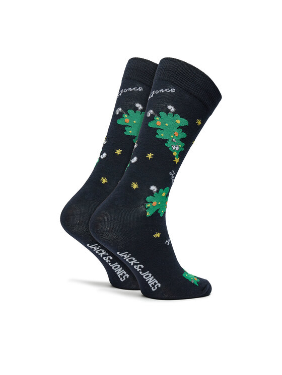 Jack & Jones Довгі шкарпетки Jack & Jones Holly 12266795 Чорний