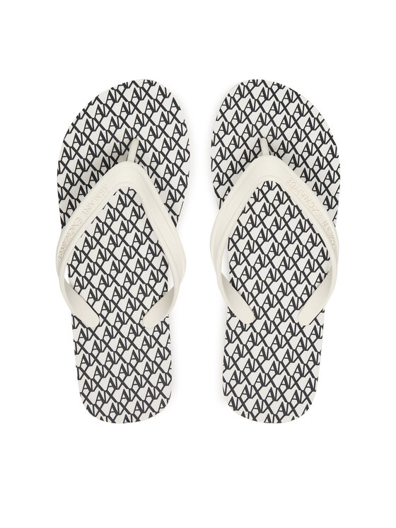 Armani Exchange В'єтнамки Armani Exchange XDQ010 XV700 MZ266 Білий