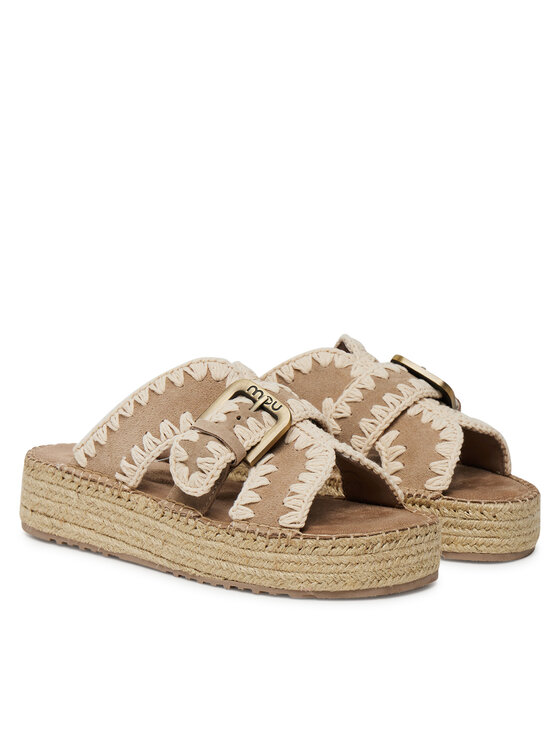 Mou Еспадрильї Mou Jute sandal MU.SW641003A Рожевий