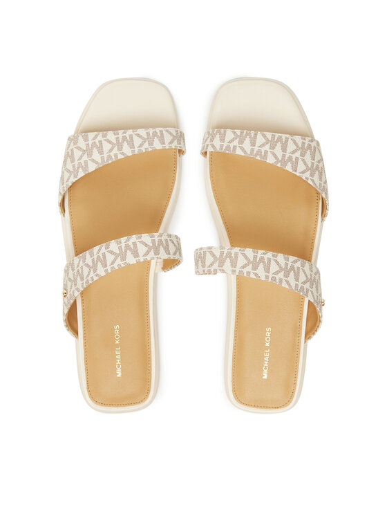 MICHAEL Michael Kors Шльопанці MICHAEL Michael Kors Jaida 40S5JDFS1B Écru