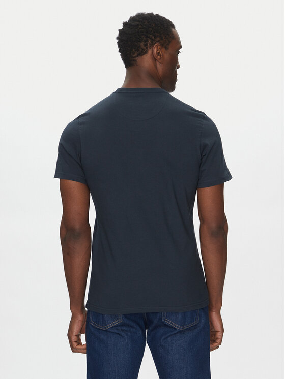Barbour Barbour Marškinėliai Preppy MTS0502NY31 Tamsiai mėlyna Tailored Fit