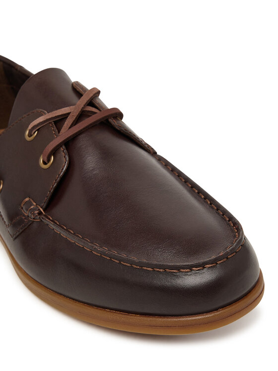 Clarks Туфлі Clarks Charmouth Lace 26186433 Коричневий