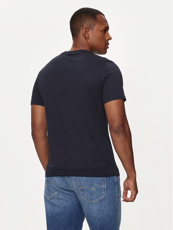 Guess Jeans Guess Jeans Футболка M4YI55 K8HM0 Cиній Slim Fit