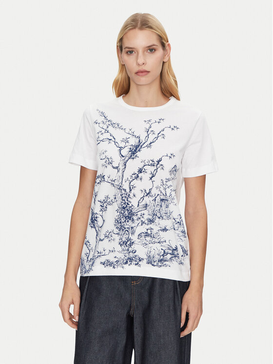 Munthe Munthe Футболка Fedelio 251110025160 Білий Regular Fit
