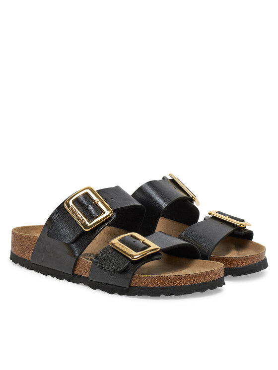 Birkenstock Шльопанці Birkenstock Sydney Cushion Buckle 1029457 Чорний