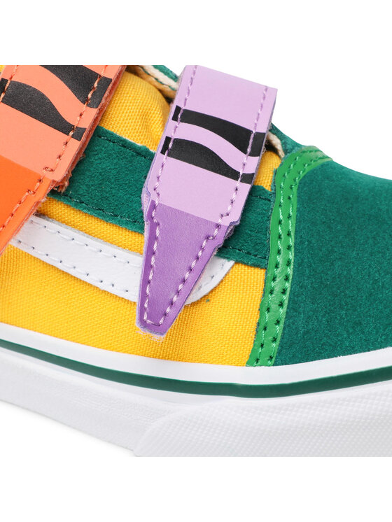 Vans Tenisówki Vans Old Skool V Cr VN0A5EDZARR1 Żółty