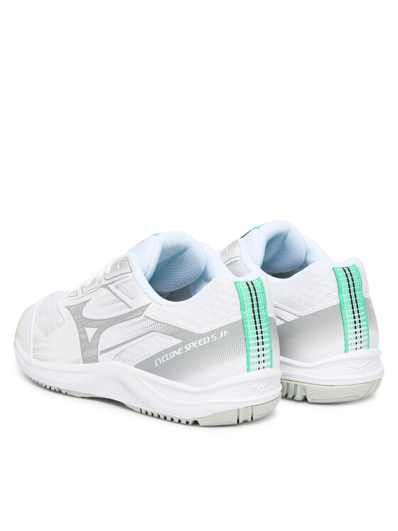Mizuno Scarpe indoor Mizuno Cyclone Speed 5 Jr. V1GD2511 Bianco