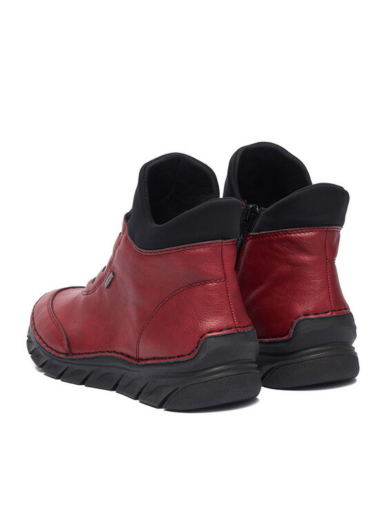 Rieker Īsie zābaki Rieker CEO-55069-35 Sarkans