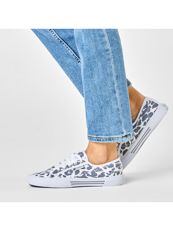 Pepe Jeans Πάνινα παπούτσια Pepe Jeans Aberlady PLS30951 Λευκό
