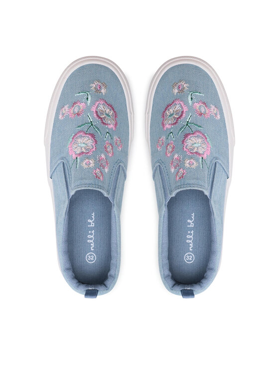 Nelli Blu Tenisky Nelli Blu 15972 Modrá