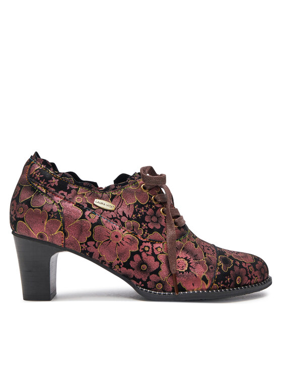 Rode Leren Laura Vita Dames schoenen
