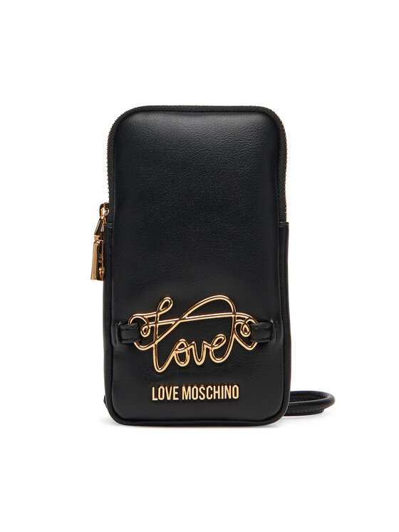LOVE MOSCHINO Τσαντάκι Κινητού LOVE MOSCHINO JC5737PP0MKG0000 Μαύρο