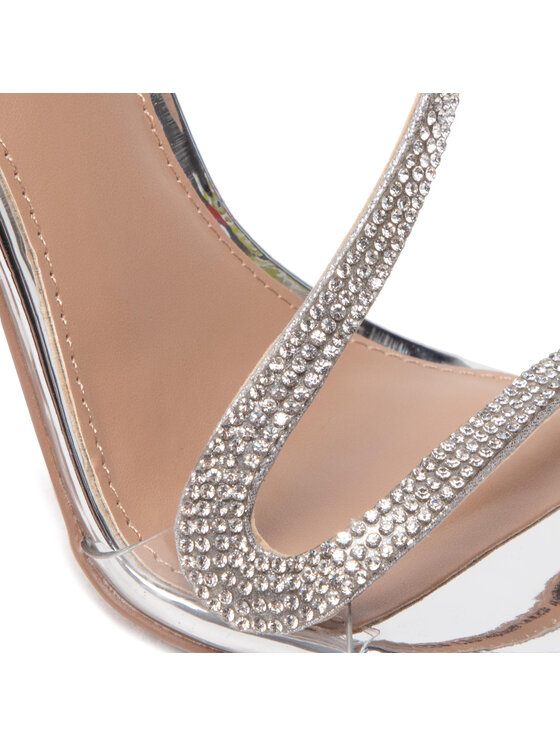 Steve Madden Sandály Steve Madden Natalia-R SM11002025-02003-998 Stříbrná