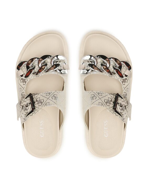 Guess Šľapky Guess Fatema FL6FAT FAL03 Béžová