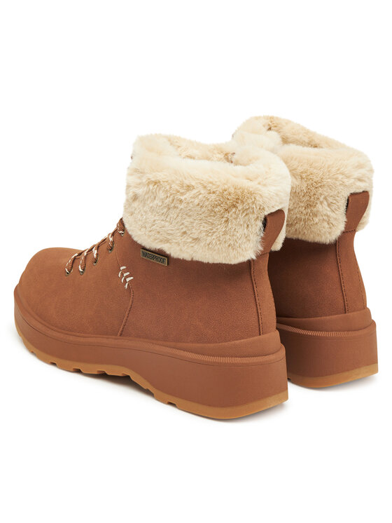 Skechers Kotníková obuv Skechers Park City 168087/CSNT Hnědá