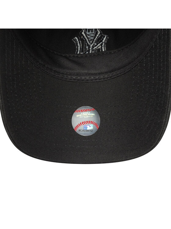 New Era Шапка с козирка New Era New York Yankees Bow Back 9TWENTY 60667704 Черен