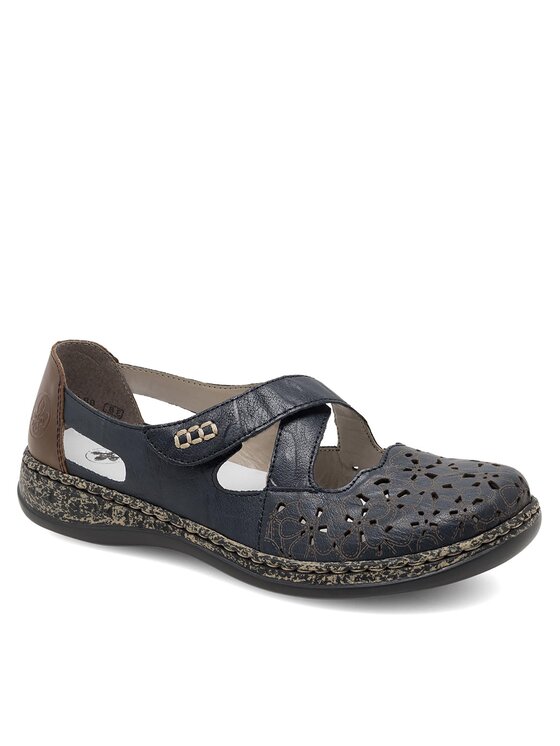 Rieker Scarpe basse Rieker 463H4-14 Blu scuro