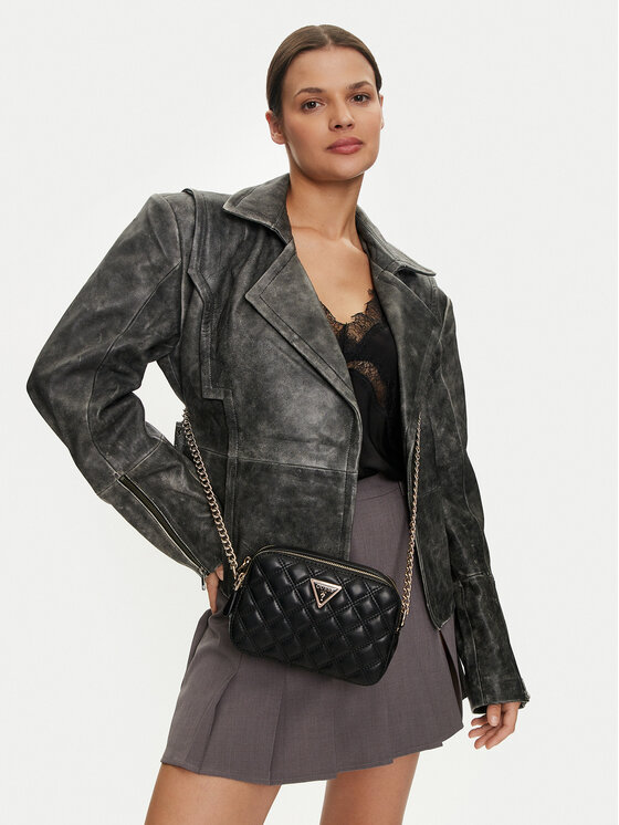 Guess Geantă Guess Giully (QG) HWQG87 48140 Negru