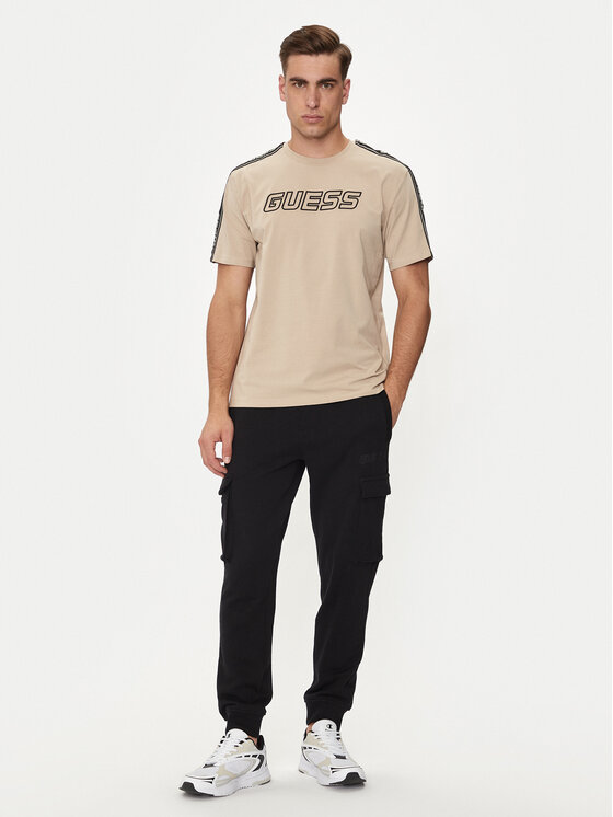 Guess Guess Футболка Arlo Z4GI18 J1314 Бежевий Regular Fit