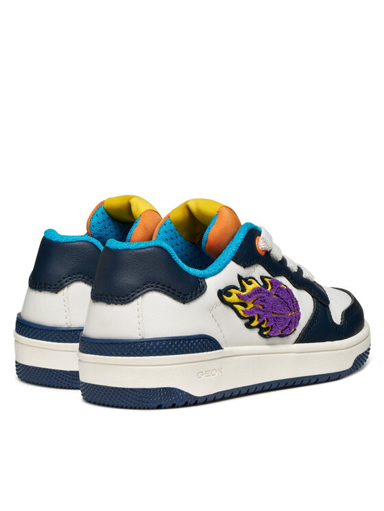 Geox Sneakersy Geox J Washiba J56LQB 000BC C0899 S Biały