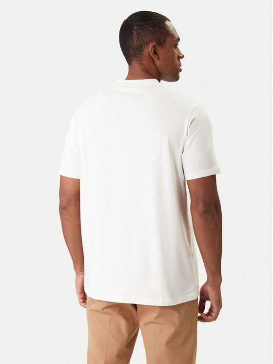 KARL LAGERFELD KARL LAGERFELD Camiseta 755055 561221 Écru Regular Fit