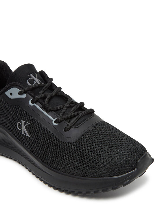 Calvin Klein Jeans Tenisice Calvin Klein Jeans Eva Runner L-Up Mix Mesh Logo Ck YW0YW01851 Crna