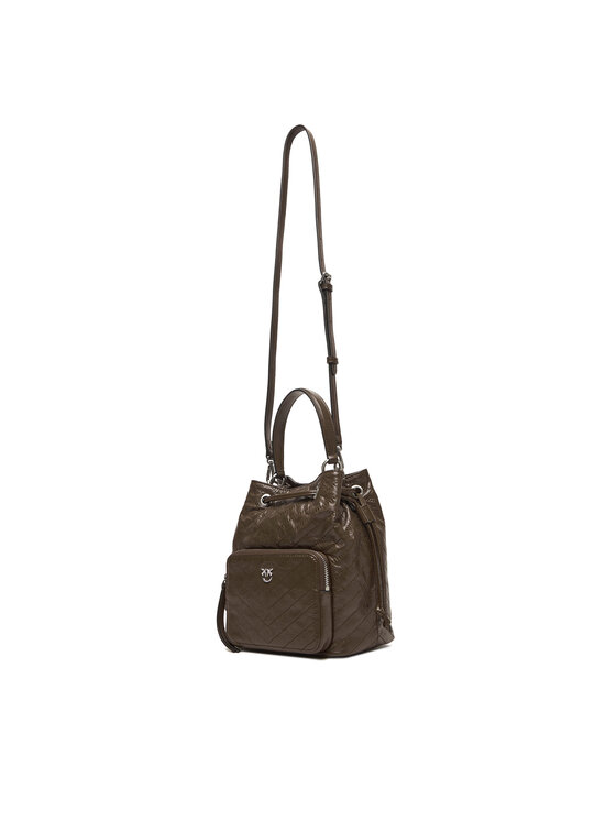 PINKO Сумка PINKO Cargo Bucket Al 25-26 PLTT 105112 A2JC Коричневий