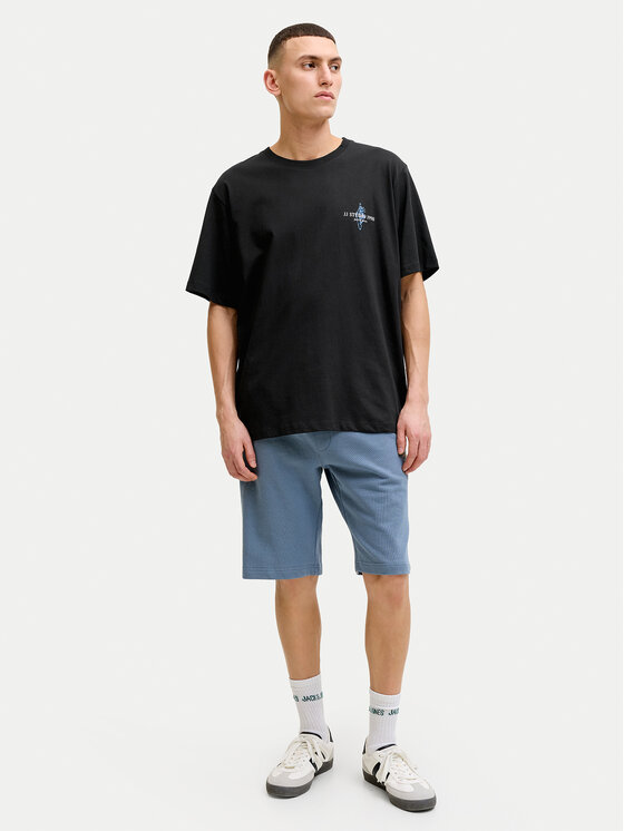 Jack & Jones Jack & Jones T-shirt Corals Tee 12288345 Nero Regular Fit