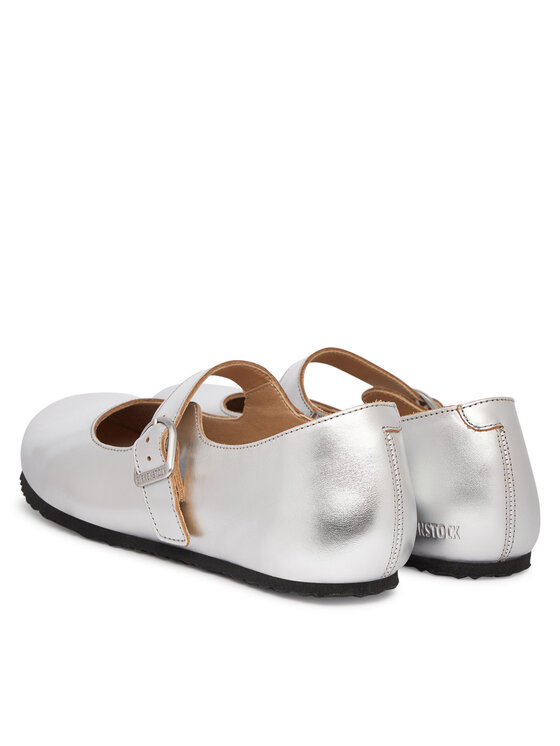 Birkenstock Балетки Birkenstock Santa Clarita 1030679 Срібний