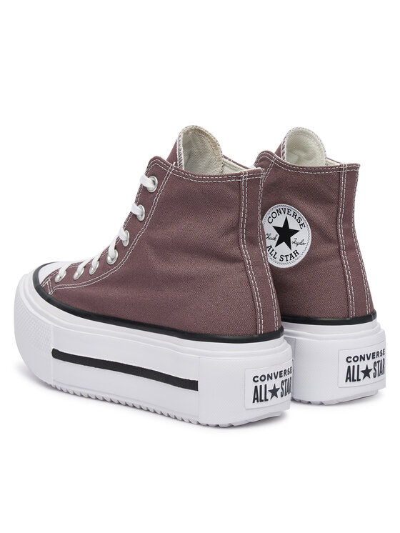 Converse Кецове Converse Chuck Taylor All Star Lift Double Stack A20560C Кафяв