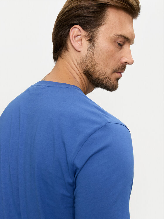 Gant Gant Majica Archive Shield 2003199 Modra Regular Fit