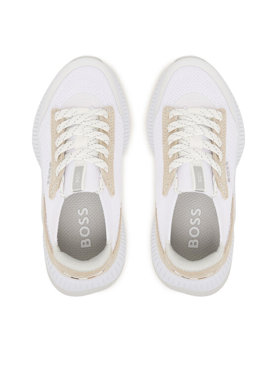 BOSS Sneakersy BOSS J53173 M Biela