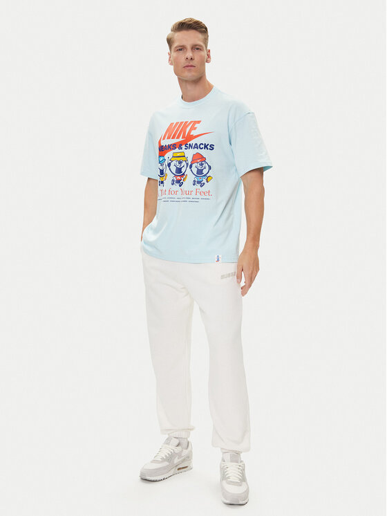 Nike Nike Camiseta HJ0754 Celeste Regular Fit