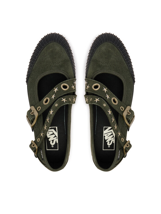 Vans Balerīnas Vans Mary Jane Straps VN000D9AOLV1 Zaļš