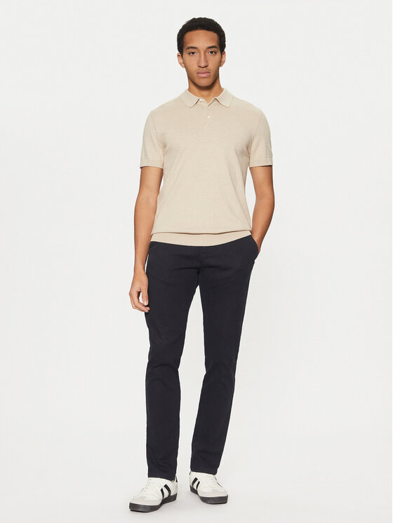 Selected Homme Selected Homme Polo marškinėliai 16092437 Smėlio Regular Fit