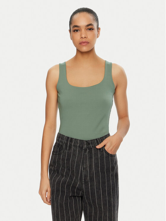 Vero Moda Vero Moda Топ Million 10305800 Зелений Regular Fit
