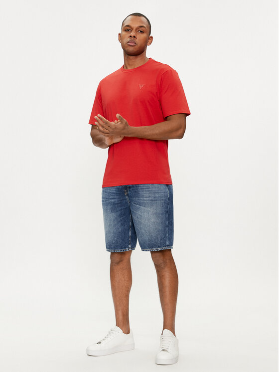 Guess Guess Футболка F3GI00 K8HM0 Червоний Regular Fit