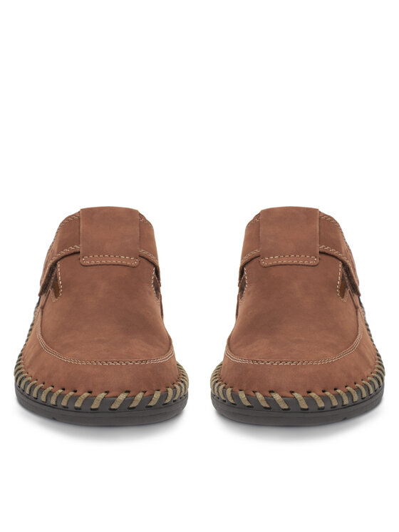 Rieker Polobotky Rieker B2452-24 Hnědá