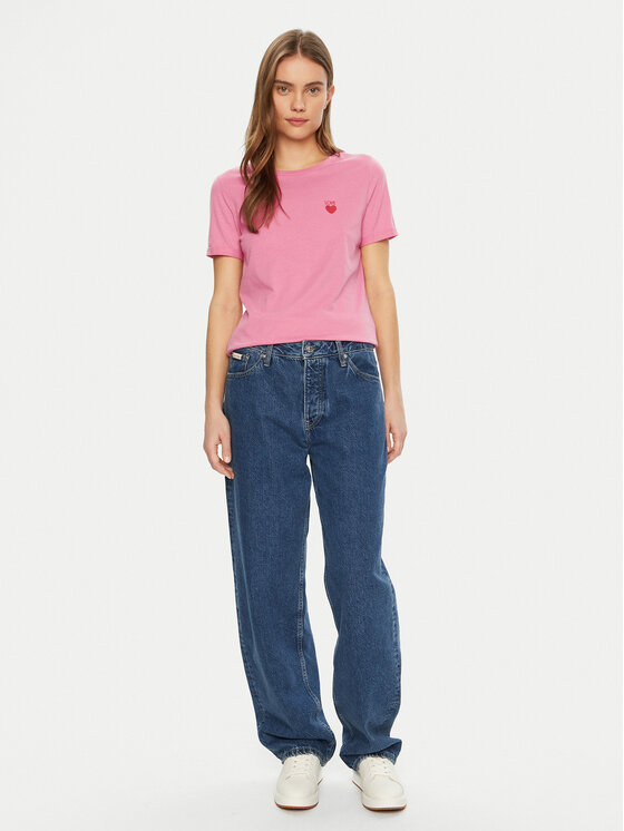 JDY JDY Футболка Kitty 15318845 Рожевий Regular Fit