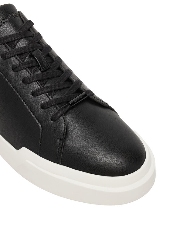 Calvin Klein Sneakersy Calvin Klein Chunky Cupsole Laceup Clean Lth HM0HM02239 Czarny