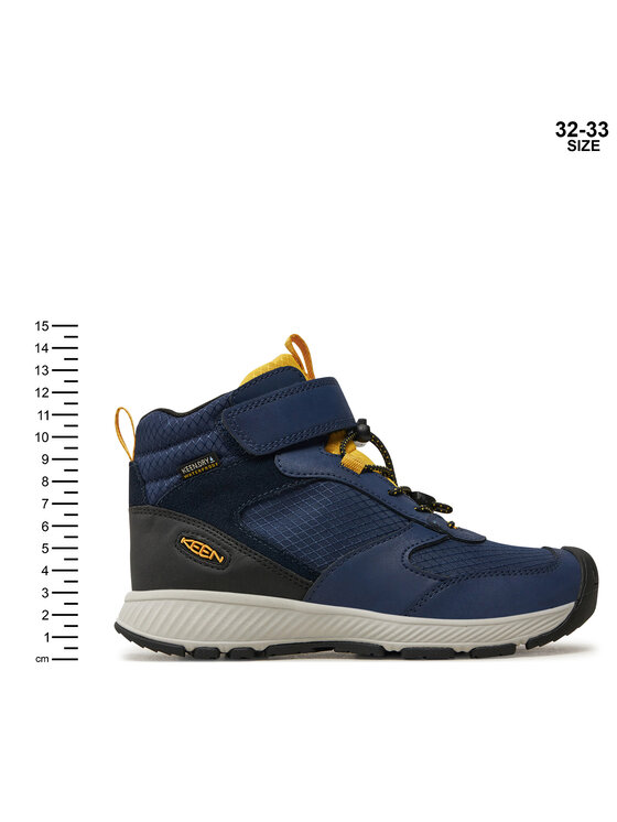 Keen Trekingová obuv Keen Skua Mid Wp 1029543 Tmavomodrá