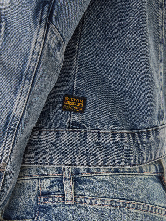 G-STAR G-Star Raw Τζιν μπουφάν Kitoh 3D D26776 E207 Μπλε Regular Fit