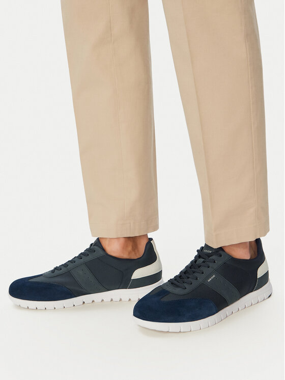 Geox Sneakersy Geox U Flextride Zero U651JB 011EK C4002 Granatowy