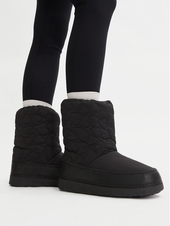 LOVE MOSCHINO Снігоходи LOVE MOSCHINO JA24202G1NISE00A Чорний