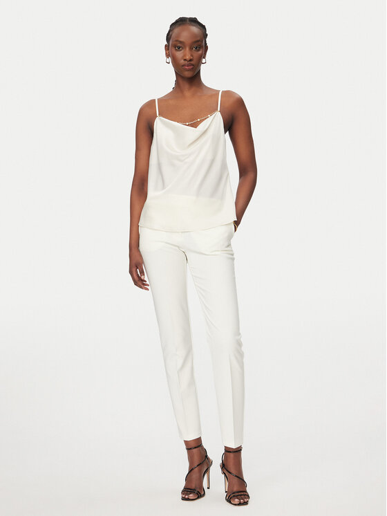 Rinascimento Rinascimento Top CFC0020268002 Blanco Regular Fit